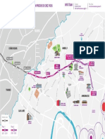 Trajet du tram Annemasse Genève