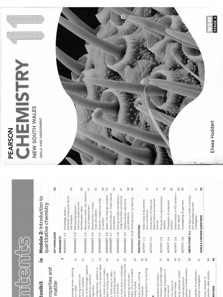 Pearson Chemistry Nsw Skills And Assessment 11