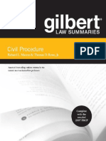 Gilbert Law Summaries On Civil Procedure