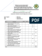 Survey Kegiatan Study Club Swfil