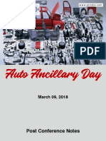 PL - Auto Ancillary Day - Post Conference Note