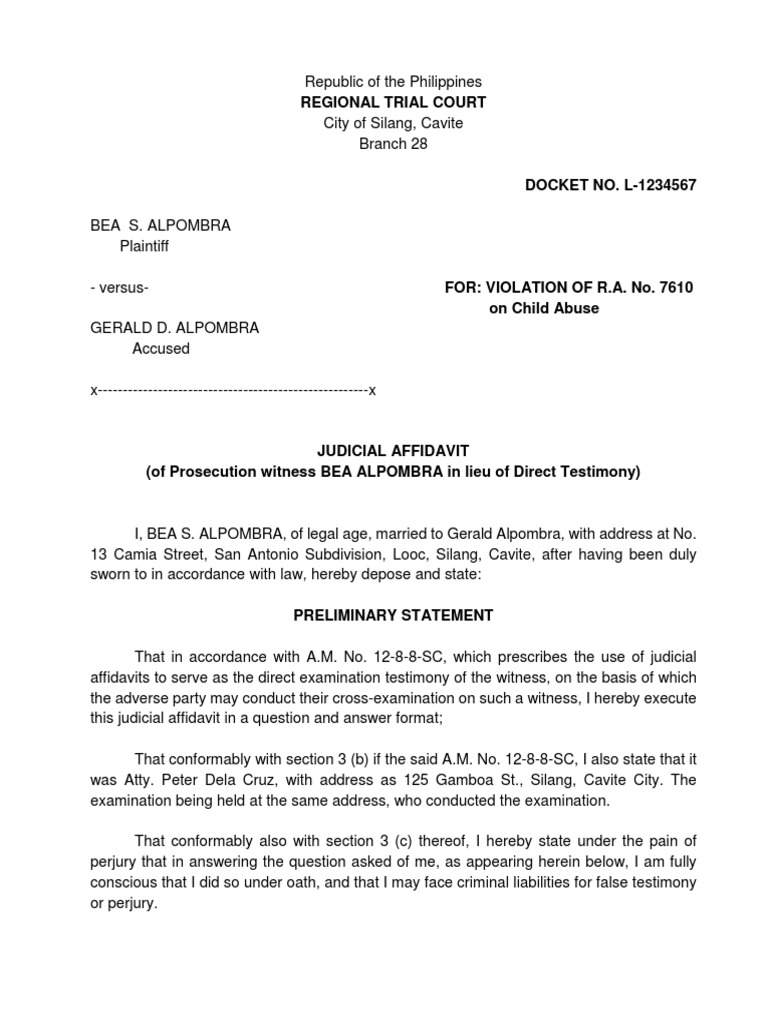 judicial-affidavit-sample-for-a-child-abuse-case-pdf-perjury