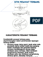 Karakteristik Pesawat Terbang PDF