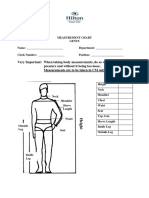 Uniform Measurement ChartM