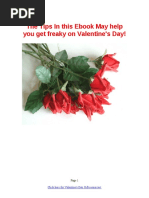 The Tips in This Ebook May Help You Get Freaky On Valentine's Day!