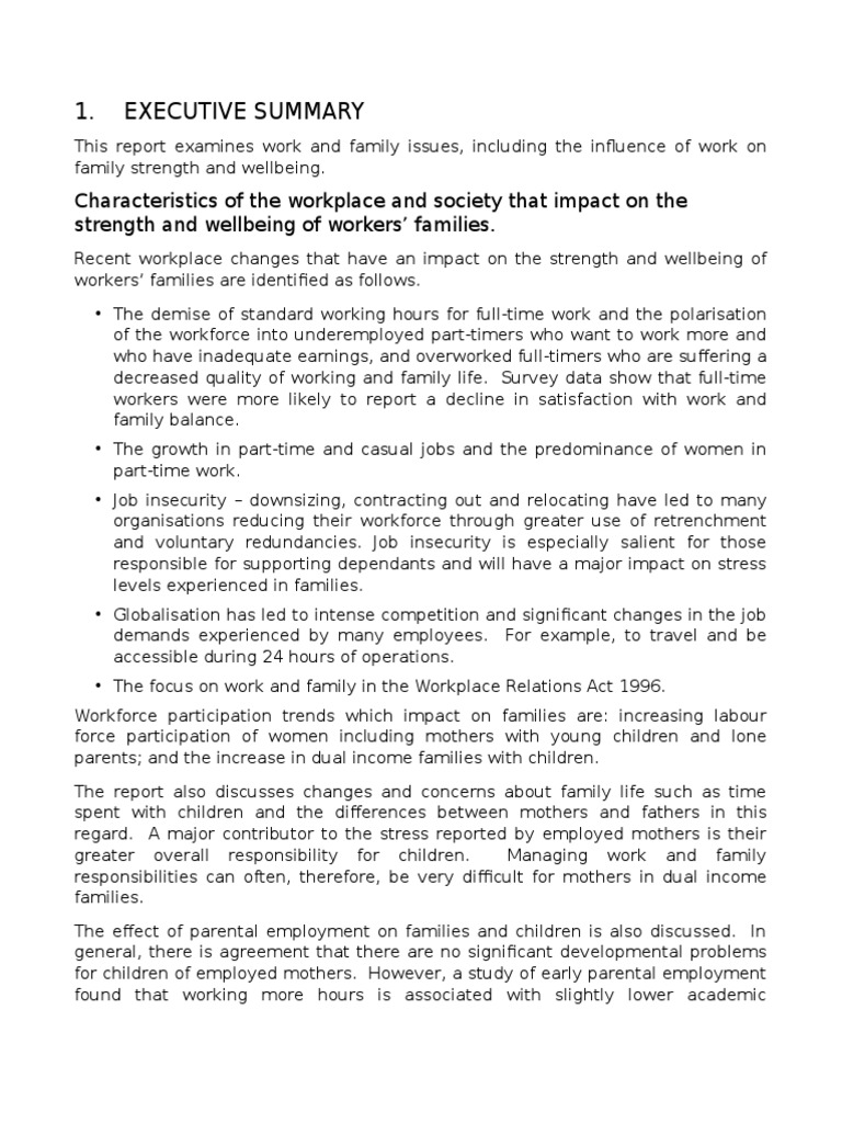 Family Work Program