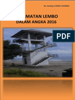 Kecamatan Lembo Dalam Angka 2016