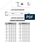 Cartao - Resposta (5º ANO) LP 120