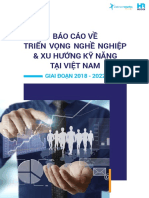 Báo Cáo Về Triển Vọng Nghề Nghiệp Và Xu Hướng Kỹ Năng Giai Đoạn 2018 - 2022 VNW