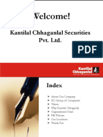 Kantilal Chhaganlal Securities - Over 50 Years of Trusted Wealth Management