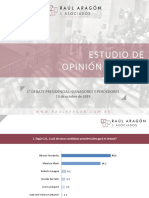 Debate Presidencial 2019 / Ganadores y Perdedores