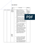 Task 1 - Information Retrieval: Date Database Search Query No of Results Reflections