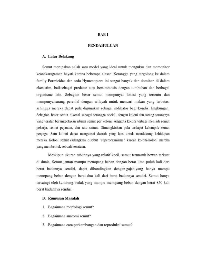 Semut Pdf