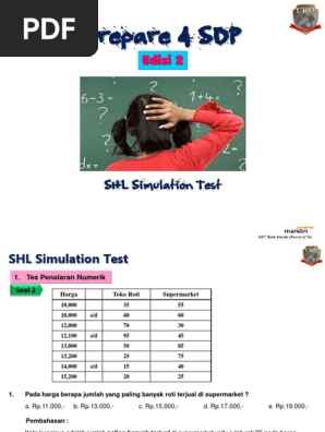 Tes Shl Bank Mandiri Guru Paud