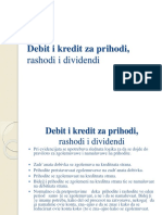 Debit I Kredit Za Prihodi 1 - Prof. Zorica B. Lazarevska