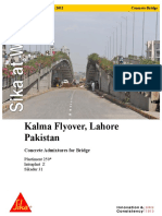 Kalma Flyover, Lahore Pakistan: Concrete Admixtures For Bridge