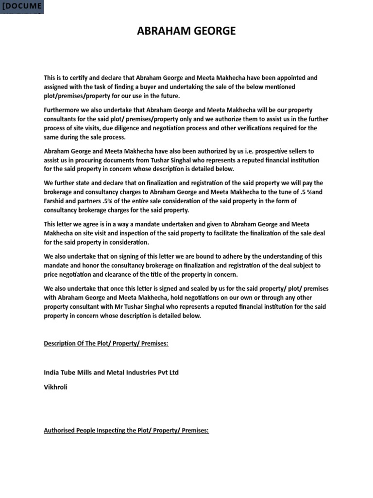 Vikhroli PDF Government Information Common Law