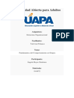 Tarea 3 Estructura Organizacional