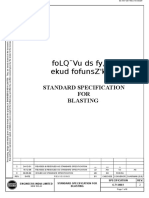 Folq Vu Ds Fy, Ekud Fofunsz'K: Standard Specification For Blasting