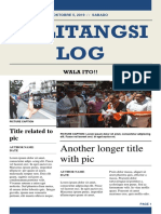 Balitangsi LOG: Another Longer Title With Pic