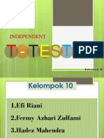 Kelompok 10 Independent T-Test