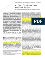 On Gate Level Power Optimization Using Dual-Supply Voltages