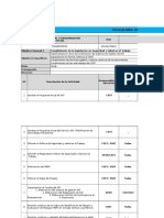 Programa Anual de Seguridad y Salud en El Trabajo