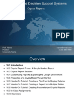 Web-Enabled Decision Support Systems: Crystal Reports