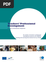 Teachers' Professional Development: Europe in International Comparison