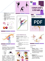 Gimnasia rítmica: características de los aparatos