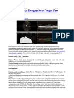 Coloring Video Dengan Sony Vegas Pro