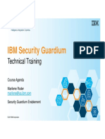 IBM Security Guardium: Technical Training