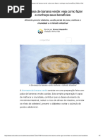 Biomassa de Banana Verde_ Veja Como Fazer e Conheça Seus Benefícios _ Minha Vida