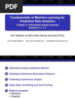 Fundamentals of Machine Learning For Predictive Data Analytics