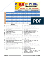 Answer Key of Ptre 2019 Class 7