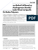 Membrane-Less Biofuel Cell Based On Cellobiose Dehydrogenase (Anode) / Laccase (Cathode) Wired Via Specific Os-Redox Polymers