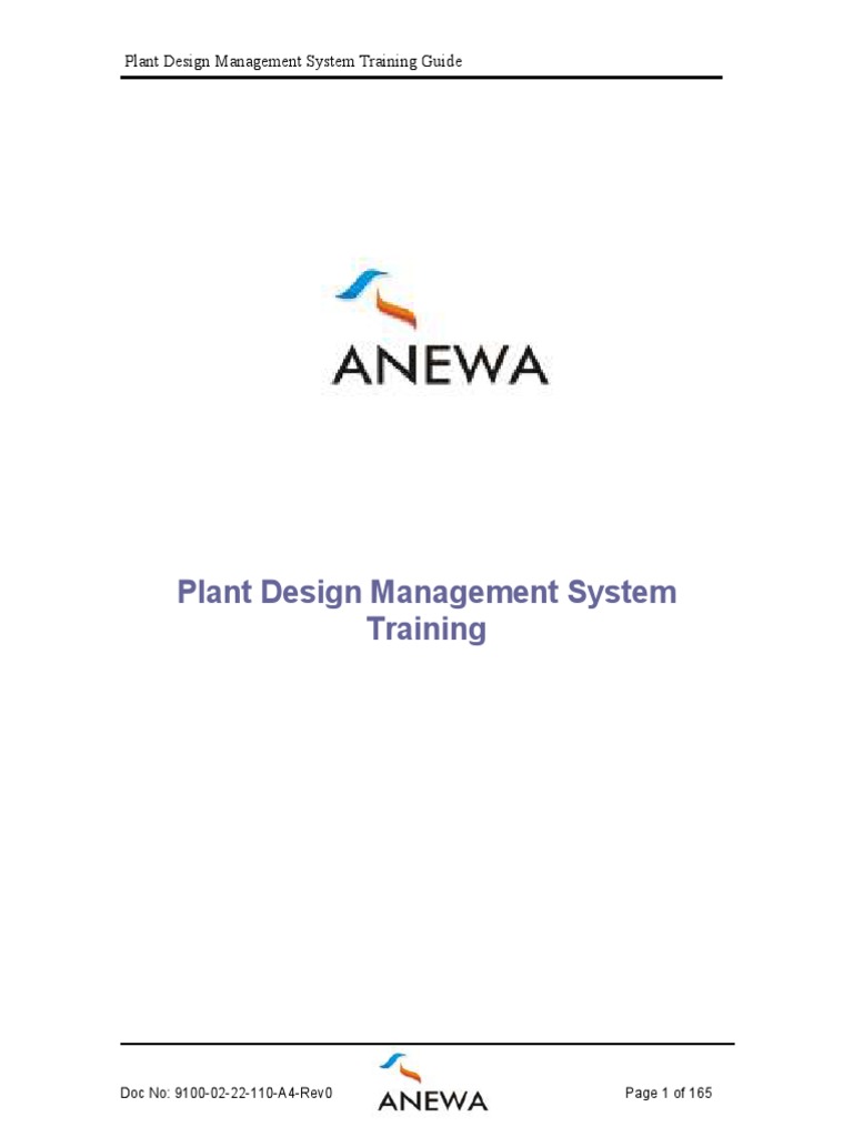 Plant Design Management System Training Guide Pdf