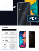 Manual Samsung Galaxy A20