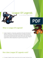 League of Legends: By: Juan Sebastián Hidalgo Ocampo