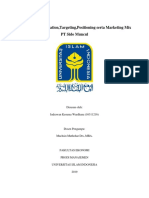 Analisis STP & Marketing Mix