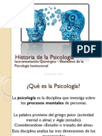 Historia de La Psicología