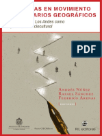 Andrés Núñez, Rafael Sánchez y Federico Arenas (eds.) - Fronteras en movimiento e imaginarios geográficos - La cordillera de Los Andes como espacialidad sociocultural