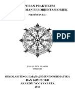 Laporan Praktikum Pbo Pertemuan 3