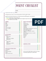 Consent in Gaming Form Fillable Checklist 2019 09 13 PDF