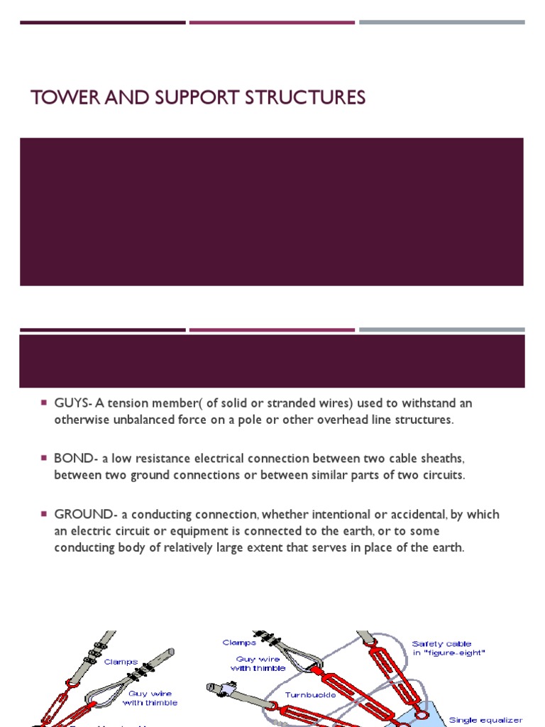 Tower Structures: Load Types & Safety | PDF | Electricity ...