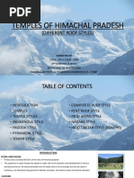 Temples of Himachal Pradesh: (Different Roof Styles)