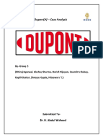 Dupont (A) - Case Analysis