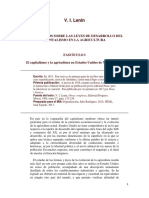 Lenin_El Capitalismo y La Agricultura en Estados Unidos de Norteamerica