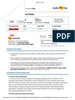 E Ticket: Itinerary and Reservation Details