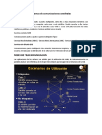 Servicios de Los Sistemas de Comunicaciones Satelitales